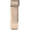 Ekena Millwork Traditional Craftsman Smooth Bracket w/ Offset Brace, Douglas Fir, 5 1/2"W x 16"D x 20"H BKT0604X16X20TRA04SDF - alternate 2